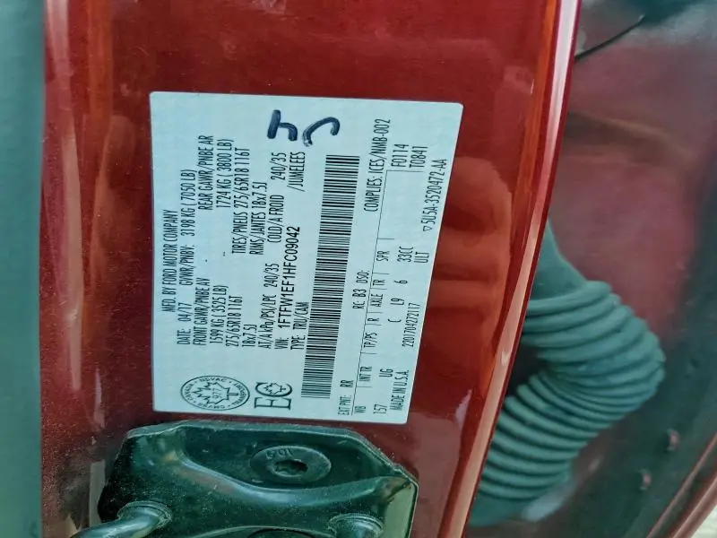 2017 FORD F150 SUPERCREW  