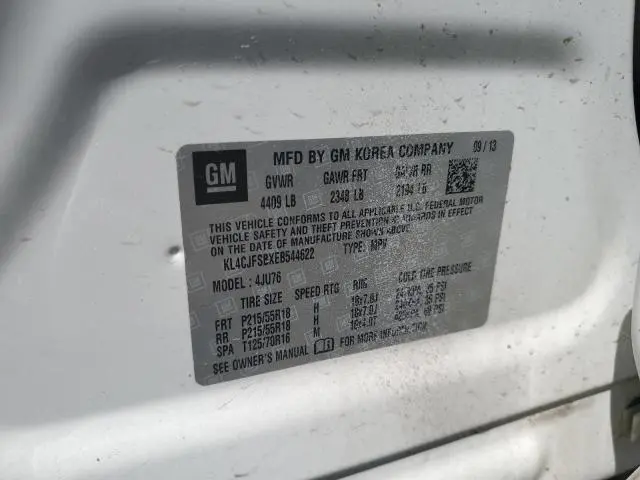 2014 BUICK ENCORE CONVENIENCE  