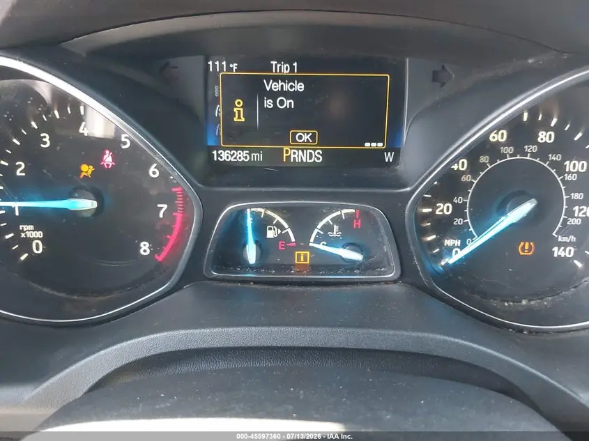 2018 FORD ESCAPE S