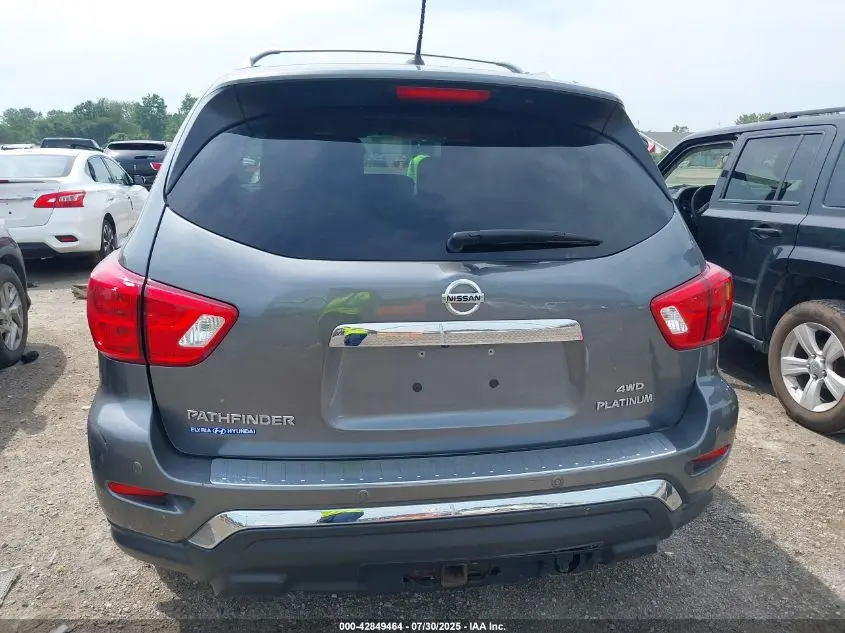 2018 NISSAN PATHFINDER PLATINUM