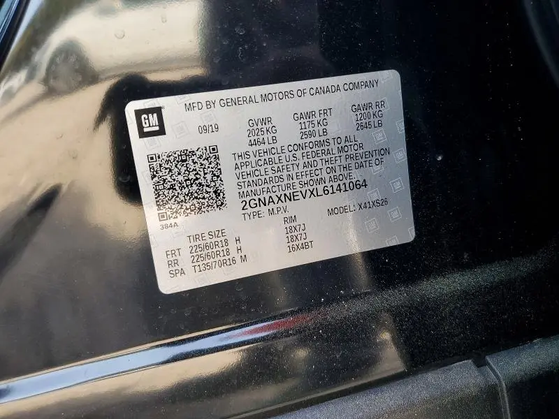 2020 CHEVROLET EQUINOX PREMIER  