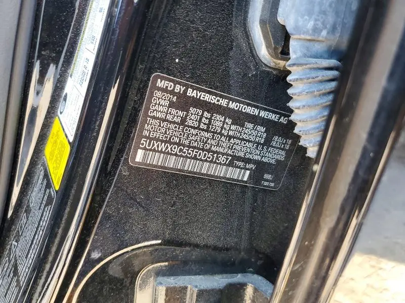 2015 BMW X3 XDRIVE28I  