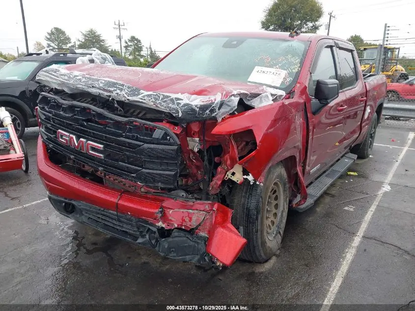 2022 GMC SIERRA 1500 4WD  SHORT BOX ELEVATION WITH 3SB/4WD  STANDARD BOX ELEVATION