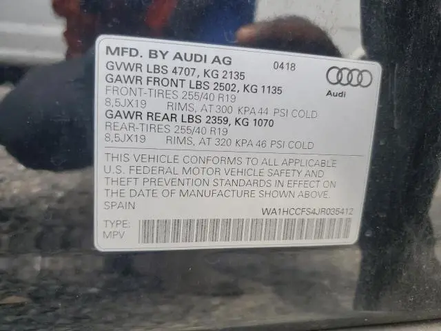 2018 AUDI Q3 PREMIUM PLUS  