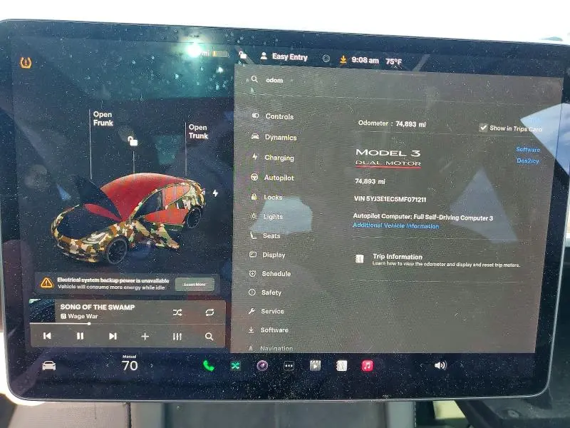2021 TESLA MODEL 3   