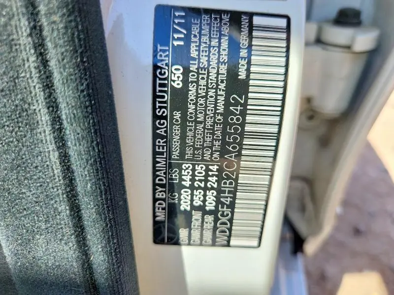 2012 MERCEDES-BENZ C 250  