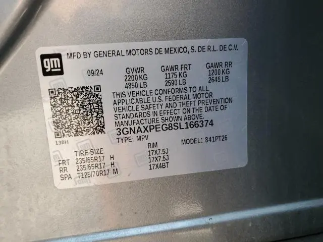 2025 CHEVROLET EQUINOX LT  