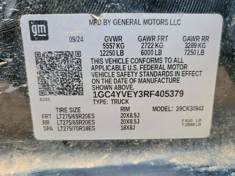2024 CHEVROLET SILVERADO K3500 HIGH COUNTRY  
