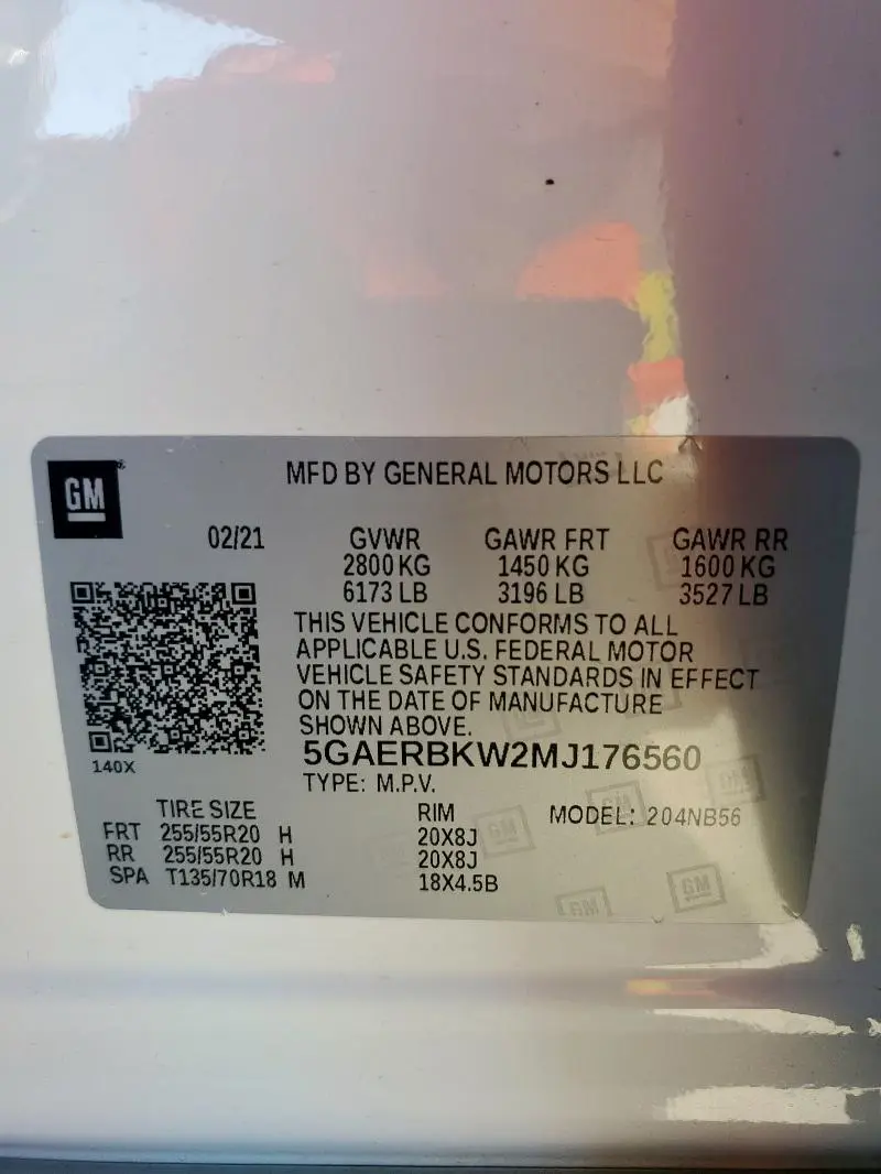 2021 BUICK ENCLAVE ESSENCE  