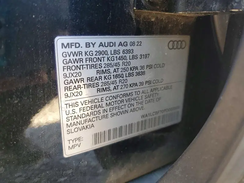 2023 AUDI Q7 PREMIUM PLUS AWD