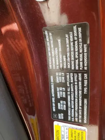 2019 BUICK CASCADA PREMIUM  