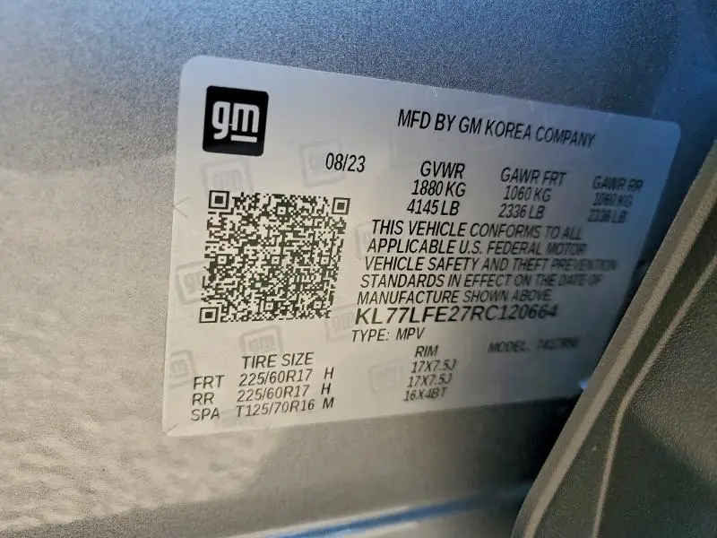 2024 CHEVROLET TRAX LS  