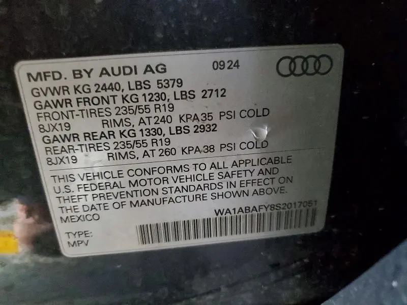 2025 AUDI Q5 PREMIUM 40  