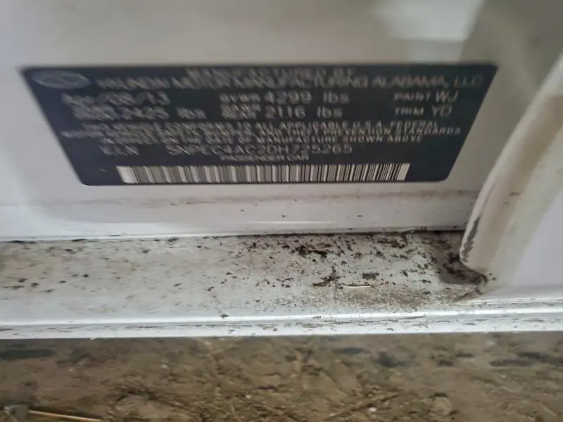 2013 HYUNDAI SONATA SE  