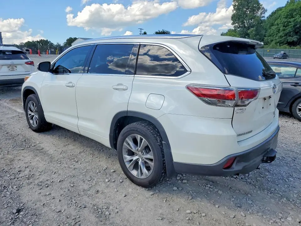 2015 TOYOTA HIGHLANDER XLE  