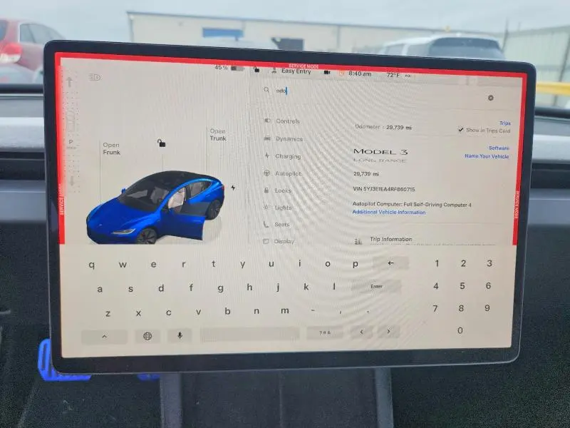2024 TESLA MODEL 3   