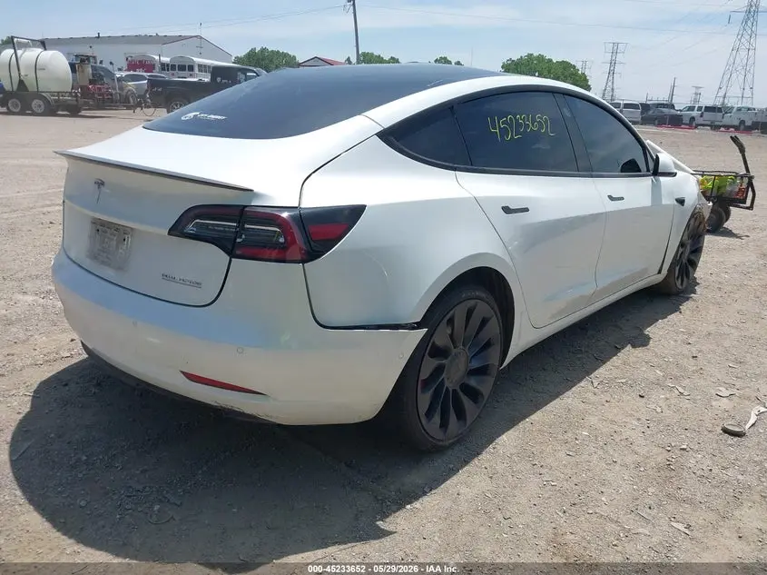 2022 TESLA MODEL 3 PERFORMANCE DUAL MOTOR ALL-WHEEL DRIVE