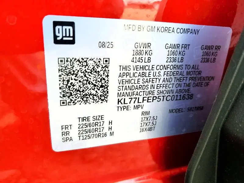 2026 CHEVROLET TRAX LS  