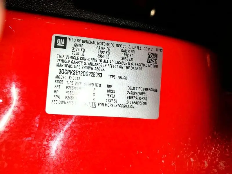 2013 CHEVROLET SILVERADO K1500 LT  