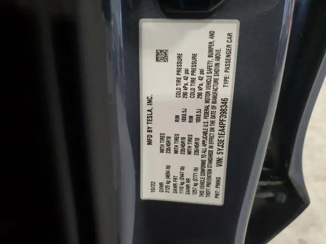 2023 TESLA MODEL 3   