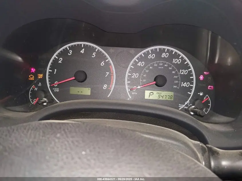 2012 TOYOTA COROLLA LE