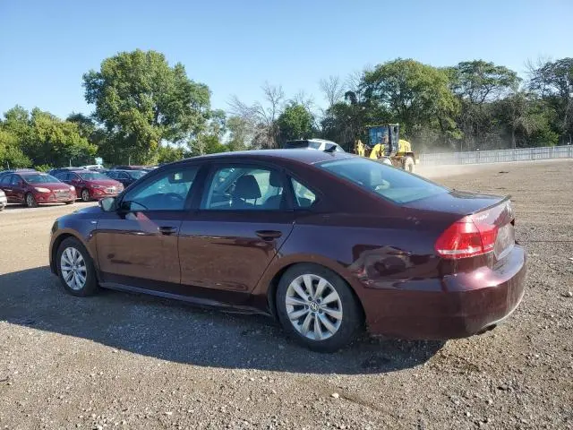 2014 VOLKSWAGEN PASSAT S  