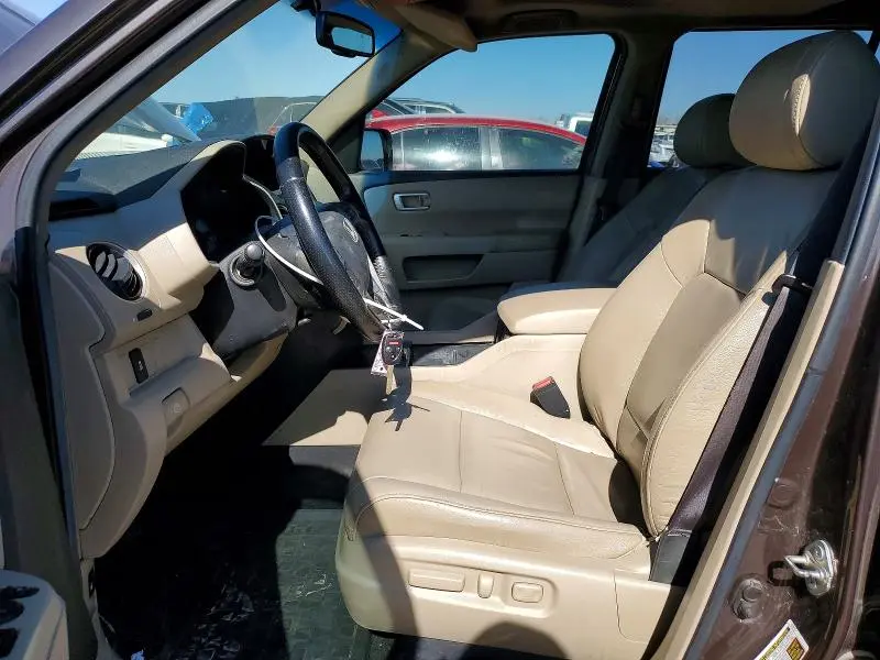 2012 HONDA PILOT EXLN  