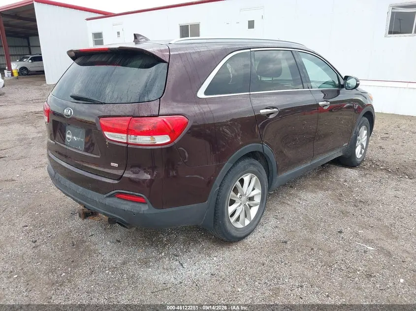 2016 KIA SORENTO 2.4L LX