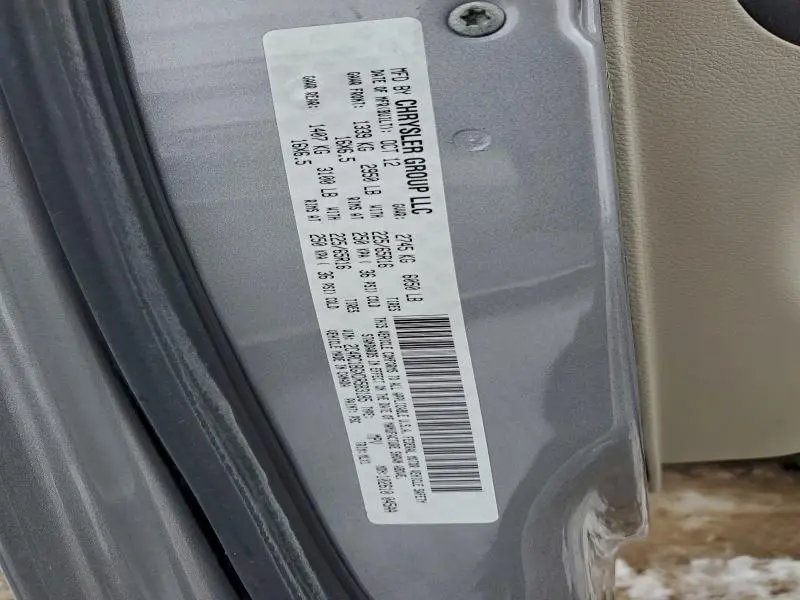 2013 CHRYSLER TOWN & COUNTRY TOURING  