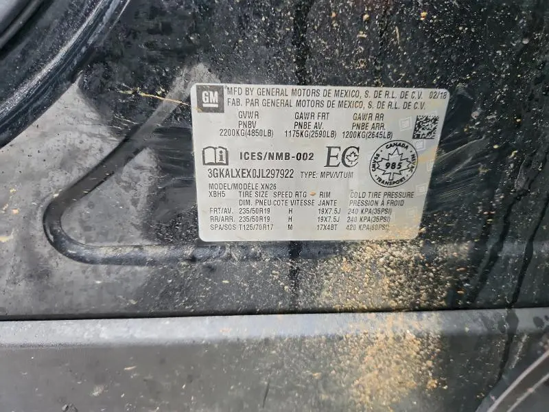 2018 GMC TERRAIN DENALI  