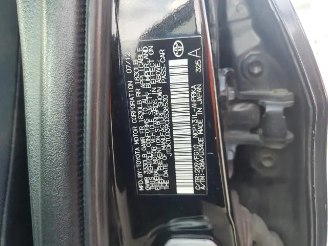 2012 TOYOTA YARIS   