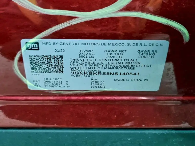 2022 CHEVROLET BLAZER RS  