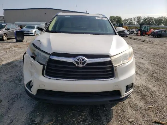 2014 TOYOTA HIGHLANDER XLE  