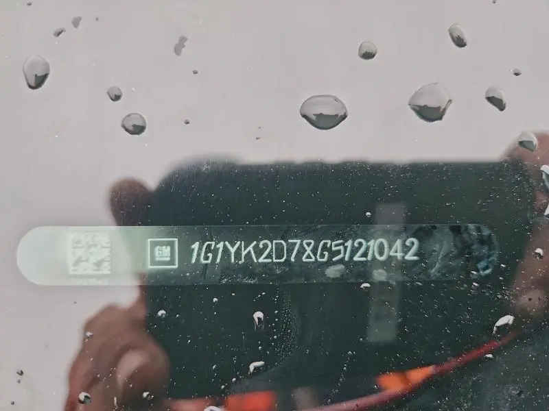 2016 CHEVROLET CORVETTE STINGRAY Z51 2LT  