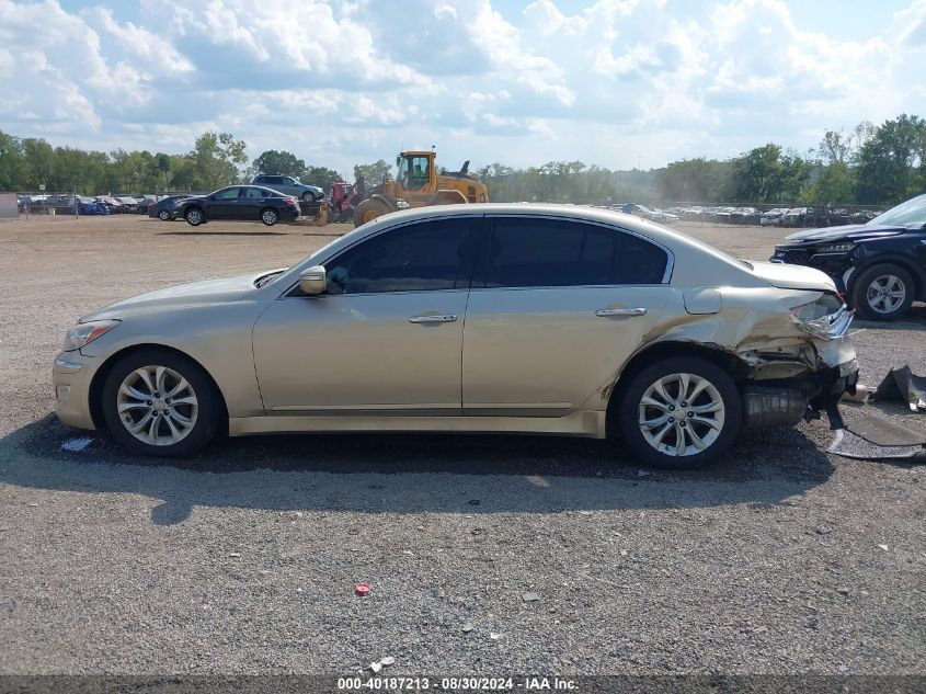 2012 HYUNDAI GENESIS 3.8