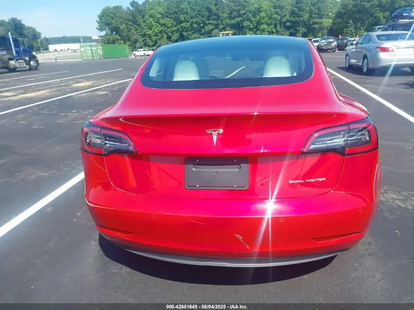 2022 TESLA MODEL 3 LONG RANGE DUAL MOTOR ALL-WHEEL DRIVE