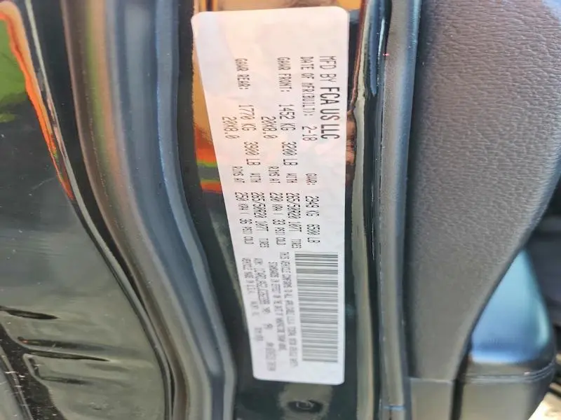 2018 DODGE DURANGO SXT  