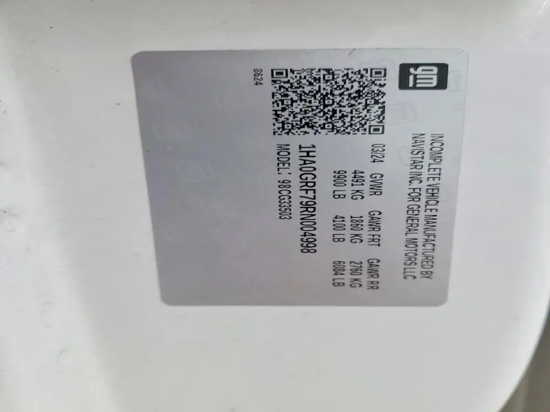 2024 CHEVROLET EXPRESS   