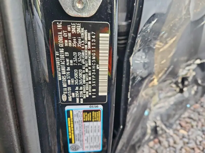 2021 KIA TELLURIDE EX  