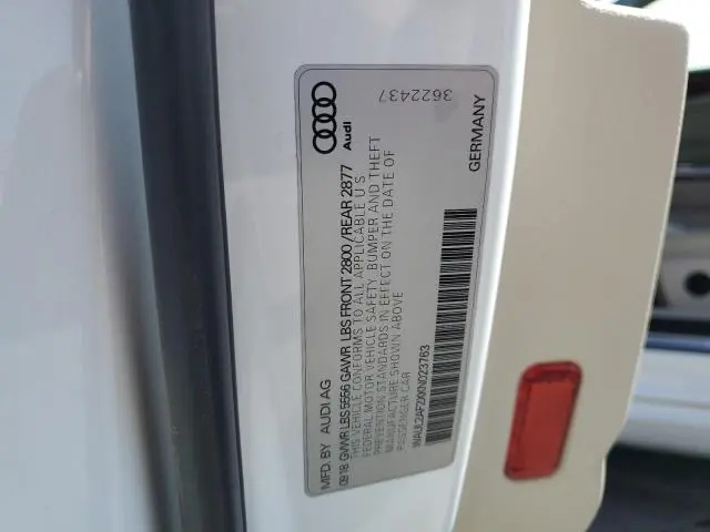 2019 AUDI A6 PREMIUM PLUS  