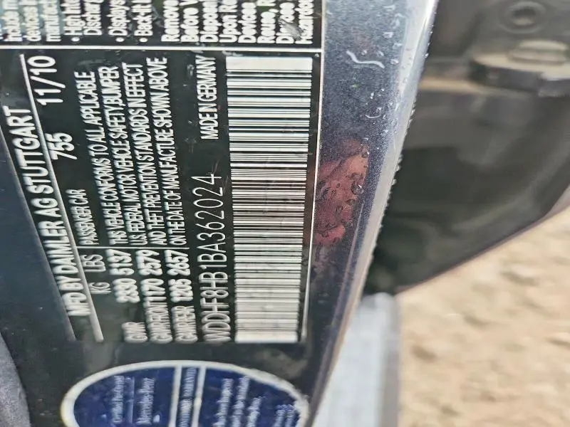 2011 MERCEDES-BENZ E 350 4MATIC  