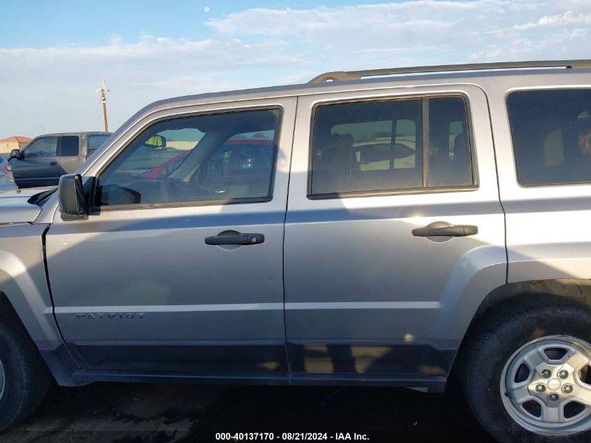 2016 JEEP PATRIOT SPORT