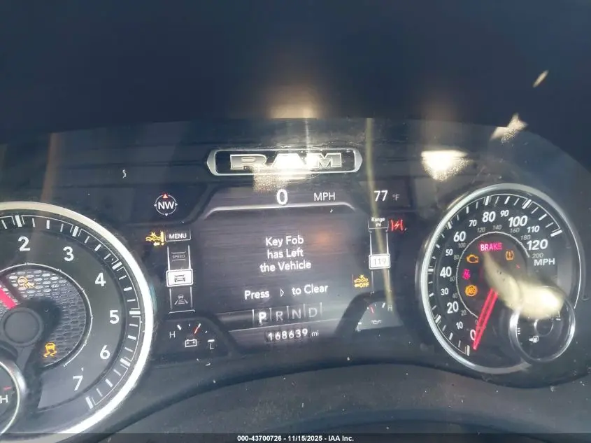 2019 RAM 2500 TRADESMAN  4X4 8' BOX