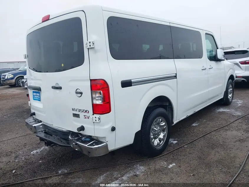 2014 NISSAN NV PASSENGER NV3500 HD SV V8