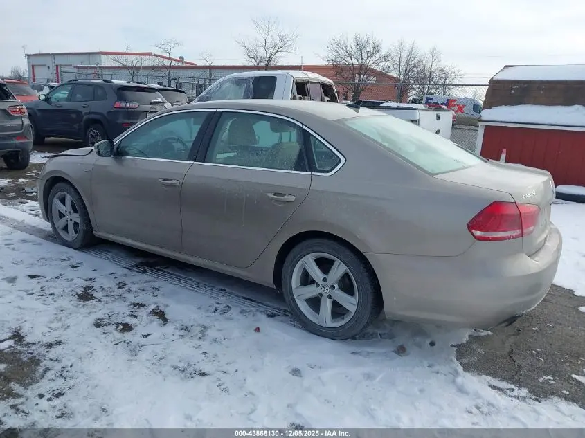 2015 VOLKSWAGEN PASSAT 1.8T LIMITED EDITION