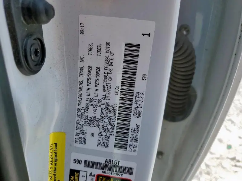 2018 TOYOTA TUNDRA CREWMAX 1794  