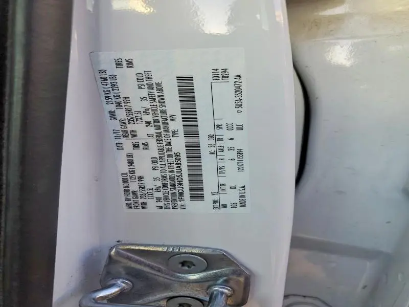 2018 FORD ESCAPE SEL  