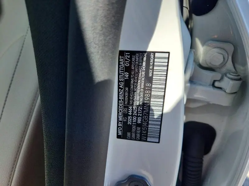 2021 MERCEDES-BENZ CLA 250  