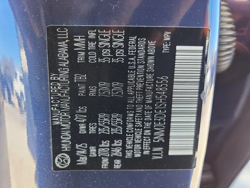 2025 HYUNDAI TUCSON LIMITED  