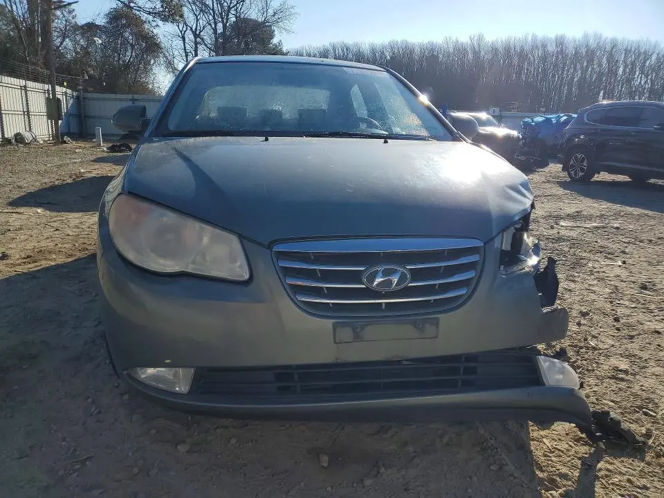 2010 HYUNDAI ELANTRA BLUE  